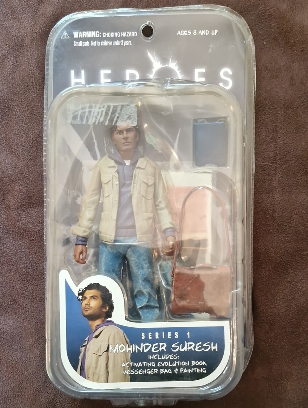 Mohinder Suresh Mezco Series 1 Heroes Collectible Action Figure - Factory Sealed